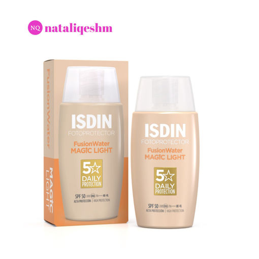 کرم ضد آفتاب ایزدین فیوژن واتر مجیک لایت ISDIN Fusion Water MAGIC Light SPF 50
