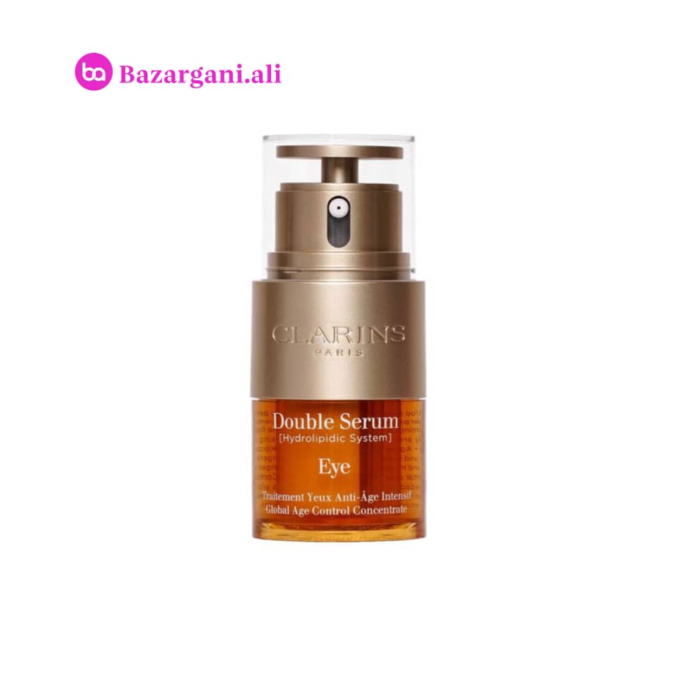 سرم جوانساز دور چشم Double Serum کلارنس اصل