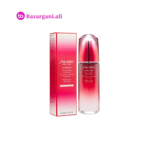 سرم جوانساز شیسیدو مدل ultimune حجم 100 میلی لیتر