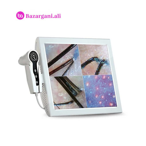 دستگاه آنالیزور و اسکن پوست مو سایز 15 اینچ برند لیز LIZZE