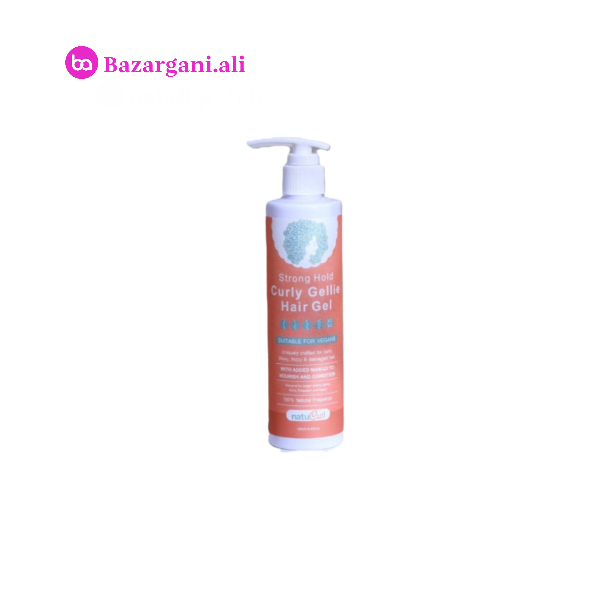 ژل کرم فر  مخصوص موهای فر مجعد وز و اسیب دیدهnatucrurl(اصل)کانادا