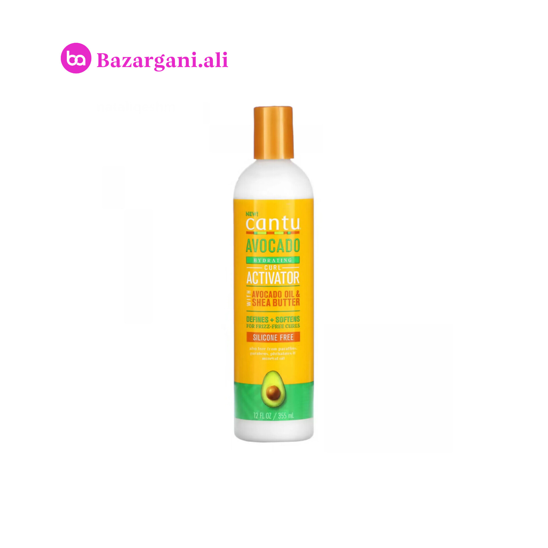 اکتيويتور ( فعال کننده فر ) اووکادو کنتو Cantu avocado hydrating curl activator