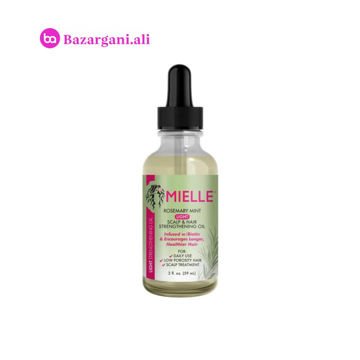 روغن نعناع و رزماری مدل لایت میله اورگانیک تقویت کننده و ضد ریزش مو Mielle Organics Rosemary Mint Light Scalp & Hair Strengthening Oil